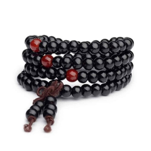 Stretch wrap mala bracelet 108 - wrap,
